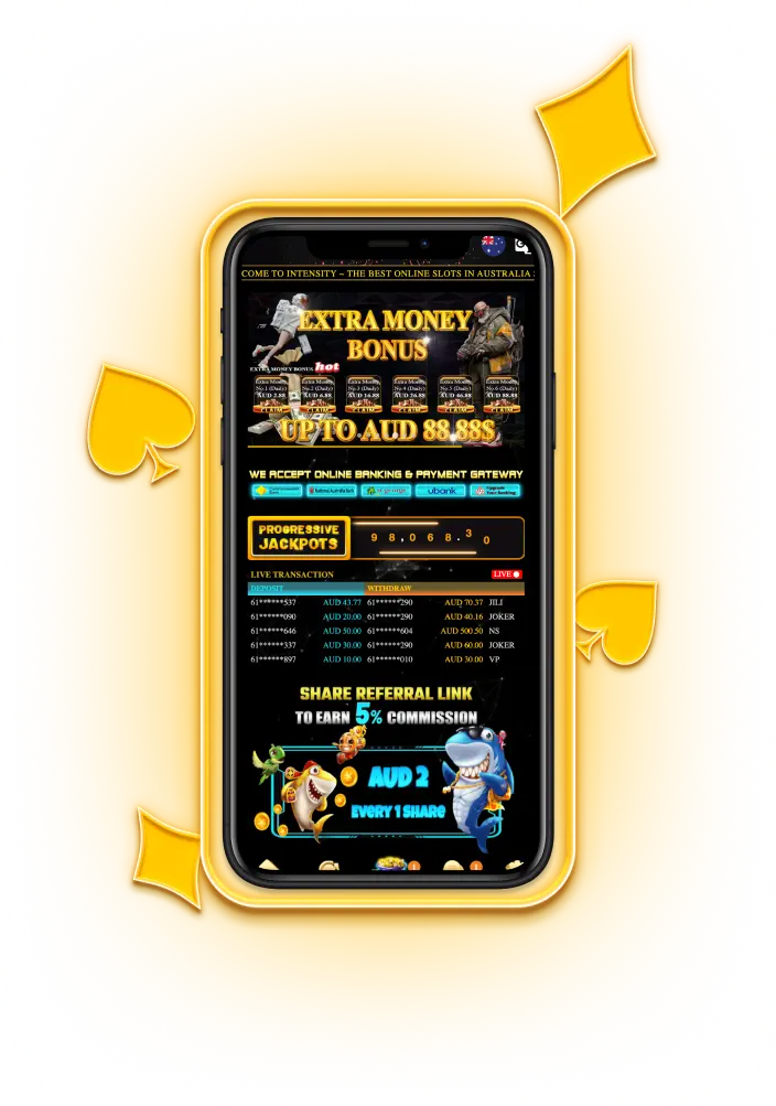 Intensity Casino Mobile